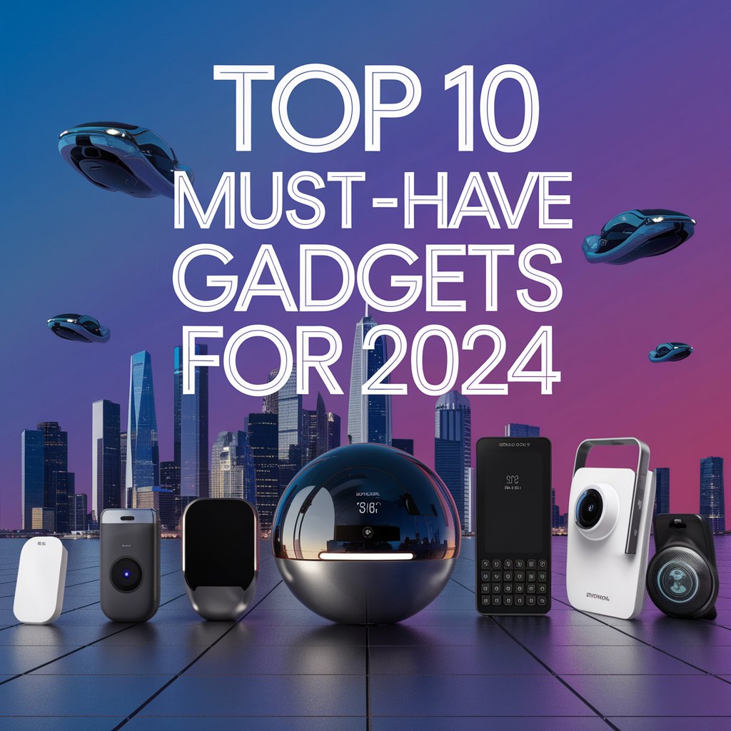 "Top 10 Must-Have Gadgets for 2024"