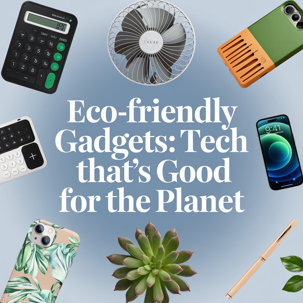 "Eco-Friendly Gadgets: Tech That’s Good for the Planet"